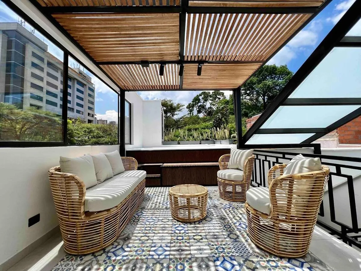 Nowa Bora Bora Apt - Huge Jacuzzi, Rooftop & Ac In Provenza Medellin Apartment